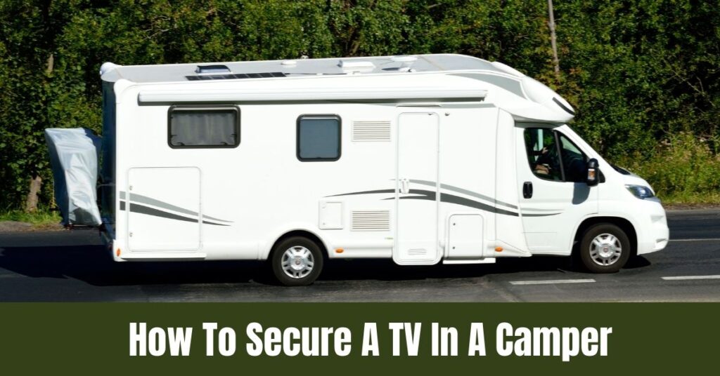 How To Secure A TV In A Camper